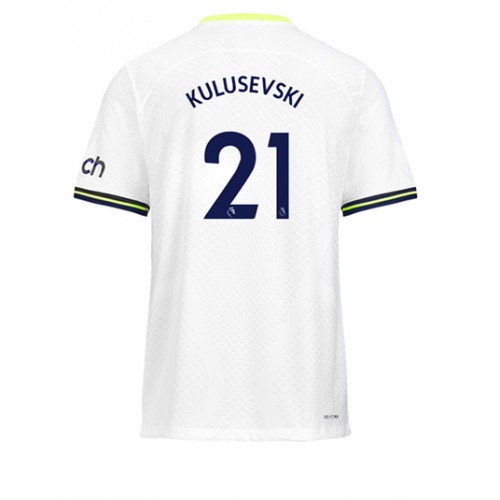 Tottenham Hotspur Dejan Kulusevski #21 Hjemmedrakt 2022-23 Kortermet Tottenham Hotspur Dejan Kulusevski #21 Hjemmedrakt 2022-23 Kortermet